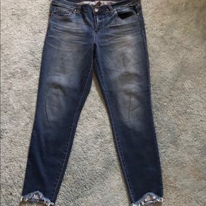 Kut from the Kloth mid-rise skinny jeans